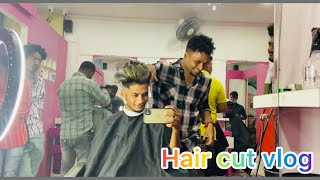 MY HAIR CUT VLOG  FUNKEY BOY FUNNY  VLOG LATEST [upl. by Lanoil]