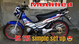 Honda Rs 125 carb type simple set up [upl. by Ul]