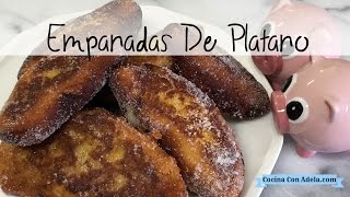 Empanadas de platano  Empanadas con poleada de arroz [upl. by Dowlen12]