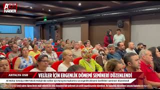 VELİLER İÇİN ERGENLİK DÖNEMİ SEMİNERİ DÜZENLENDİ [upl. by Esli373]