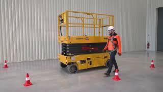 Controls overview  Haulotte Compact Range Slab scissor lifts AE versions  PL [upl. by Avehsile429]