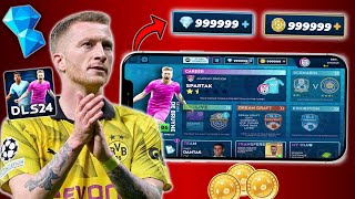 DLS 24 MOD ⚽ How I Got Unlimited Diamonds and Coins with DLS 24 Hack [upl. by Yelyac]