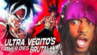 ULTRA VEGITOS FATHER DIES BRUTALITY REACTION [upl. by Enialehs]