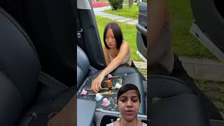 Cleaning car with vacuum cleaner automobile goodthing funny toy [upl. by Navoj]