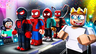 Roblox Spiderman Fashion Show [upl. by Nyrmak446]