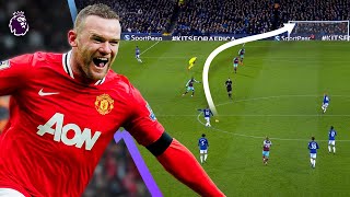 Why Wayne Rooney is one of the GREATEST PL players of all time  Every Goal [upl. by Ynottirb]