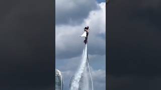 Flyboarding 😍 adventure flyboarding love viral [upl. by Mullac925]