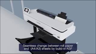 Epson SureColor T3160 amp T5160 Plotter Series [upl. by Halimeda]