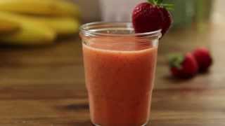 How to Make a Basic Fruit Smoothie  Smoothie Recipes  Allrecipes [upl. by Miuqaoj]