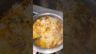 BIRYANI RECIPE🤤youtubeshortsshortvideofoodshortsviralvideodailyroutinevlog [upl. by Akinuahs]