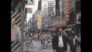 West Germany 1980s The Rhine River cruise archive footage [upl. by Elson]