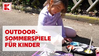 7 einfache Outdoorspiele für Kinder  Mamiblock amp FamilienMomente [upl. by Agemo]