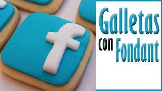 Galletas decoradas con fondant [upl. by Yadrahc]