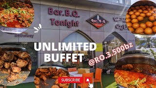 Bar B Q Tonight  Pakistani Cuisine  Buffet for Breakfast Lunch amp Dinner  Shatti Al Qurum Muscat [upl. by Elkcim]