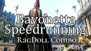 Bayonetta Speedrunning  RagDoll Combo [upl. by Weinert]