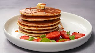 Perfect Pancake Recipe  How To Make Basic Pancake at Home  Yummy [upl. by Kaylil]