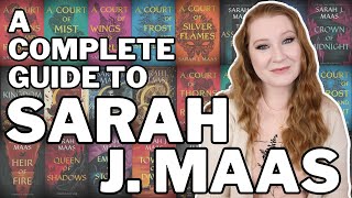 A COMPLETE GUIDE TO SARAH J MAAS ✨  Throne of Glass A Court of Thorns and Roses amp Crescent City [upl. by Macdermot259]