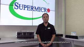 Supermicros Fully Optimized 4U System Supporting 8 NVIDIA A100 PCIe GPUs and 160 PCIe 40 Lanes [upl. by Htnamas]