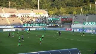 전북현대 KEB 하나은행 FA컵 아산무궁화축구단전 웜업 chungnamasan FC [upl. by Arrej]