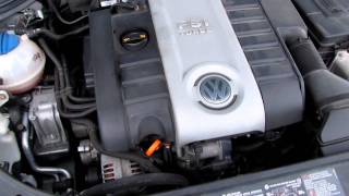 VW Passat 20T Engine Start Up Running amp Sound [upl. by Berlin]