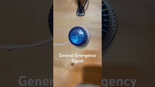 General Emergency Signal  Squashni Fire Alarm Sounder amp Blue Xenon Strobe [upl. by Siramed]