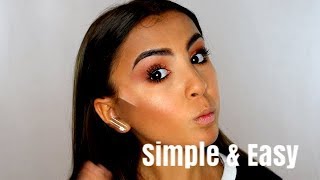 BEGINNERS TUTORIAL  BRONZE EYE WITH COPPER CUT CREASE [upl. by Nelson]