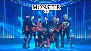 EXO엑소  Monster 교차편집  Stage Mix [upl. by Sternberg]