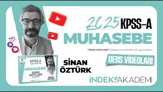 13  2025 KPSS  Muhasebe  Hesapların Kapatılması  Sinan ÖZTÜRK [upl. by Ahsemed]