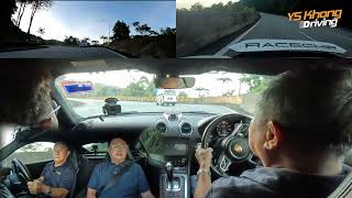 Cayman GTS Racechip Tuned Fan Car  Genting Hill Climb  Relaxed but Fast Drive  YS Khong Driving [upl. by Ahsiekit]