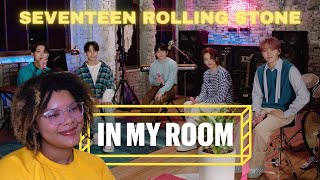 whats 4 plus 4  SEVENTEEN Pinwheel 바람개비 TRAUMA and Lilili Yabbay In My Room REACTION [upl. by Haeckel]