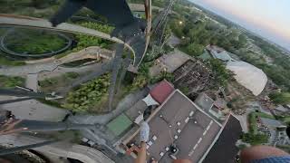 Roller Coaster Katun Mirabilandia Go Pro Hero11 Mini [upl. by Gotcher495]