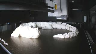 Falkor from The Never Ending Story 3D Print Timelapse [upl. by Vevine435]