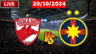 Dinamo Bucureşti vs FCSB  Liga I  Live Match Score Today Vivo HD [upl. by Devitt146]