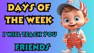 Fun Days of the Week Song for Kids  Learn Days of the Week with Catchy Tunequot [upl. by Arlena]