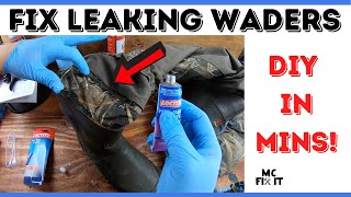 How to Repair Leaking Wader Easily Complete Guide [upl. by Baum499]