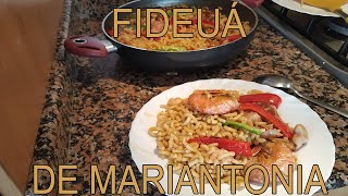 FIDEUÁ  FÁCIL  RECETA ABUELA MARIANTONIA [upl. by Nnylarak]