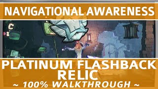 Crash Bandicoot 4  Navigational Awareness 100 Walkthrough  Platinum Flashback Relic All Crates [upl. by Alfie]