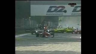 F1 Crashes Dutch commentary Olav Mol [upl. by Hereld]