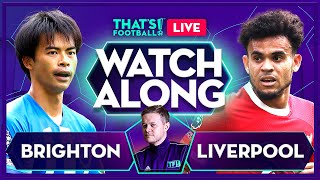 BRIGHTON vs LIVERPOOL LIVE Watchalong with Mark Goldbridge [upl. by Liza]