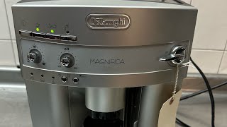 How to descale a Delonghi MAGNIFICA fully automatic espresso machine [upl. by Phelps]