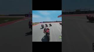 MotoGP 24  What a Start in America crash youtube funny viral shorts yt [upl. by Schafer]