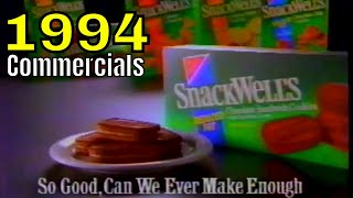 1994 TV Commercials One Half Hour Of Vintage Ads [upl. by Irrej]