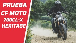 TEST CFMoto 700 CLX Heritage  Motosx1000 [upl. by Hollerman]