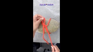 bundle melon knot🪢Tips Knot Tips Practical Knot Xiaohai Loves Funny shortplayshortfilm Rural [upl. by Billy]