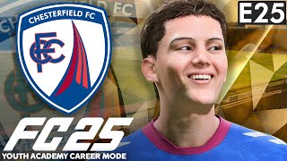 OUR ELITE MIDFIELDERS ARE TOO GOOD  FC 25 YOUTH ACADEMY CAREER MODE EP25  CHESTERFIELD [upl. by Orodisi273]