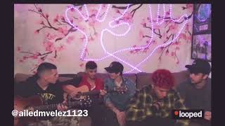 CNCO  Pegao acoustic versionversión acústica 72220 [upl. by Ruperta]