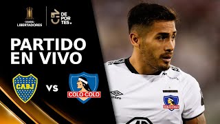 BOCA JUNIORS vs COLO COLO  Copa Libertadores  EN VIVO ⚽️🏆 [upl. by Fendig]