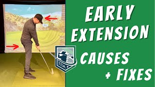 Early Extension in the Golf Swing [upl. by Daryn363]