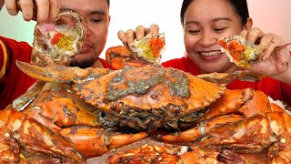 INDOOR COOKING  SEAFOODS in CAJUN SAUCE  Filipino Food Mukbang  Mukbang Philippines [upl. by Nemad]