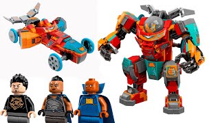 Lego Marvel 76194 Tony Stark’s Sakaarian Iron Man 💥 Speed Build Review [upl. by Mischa]